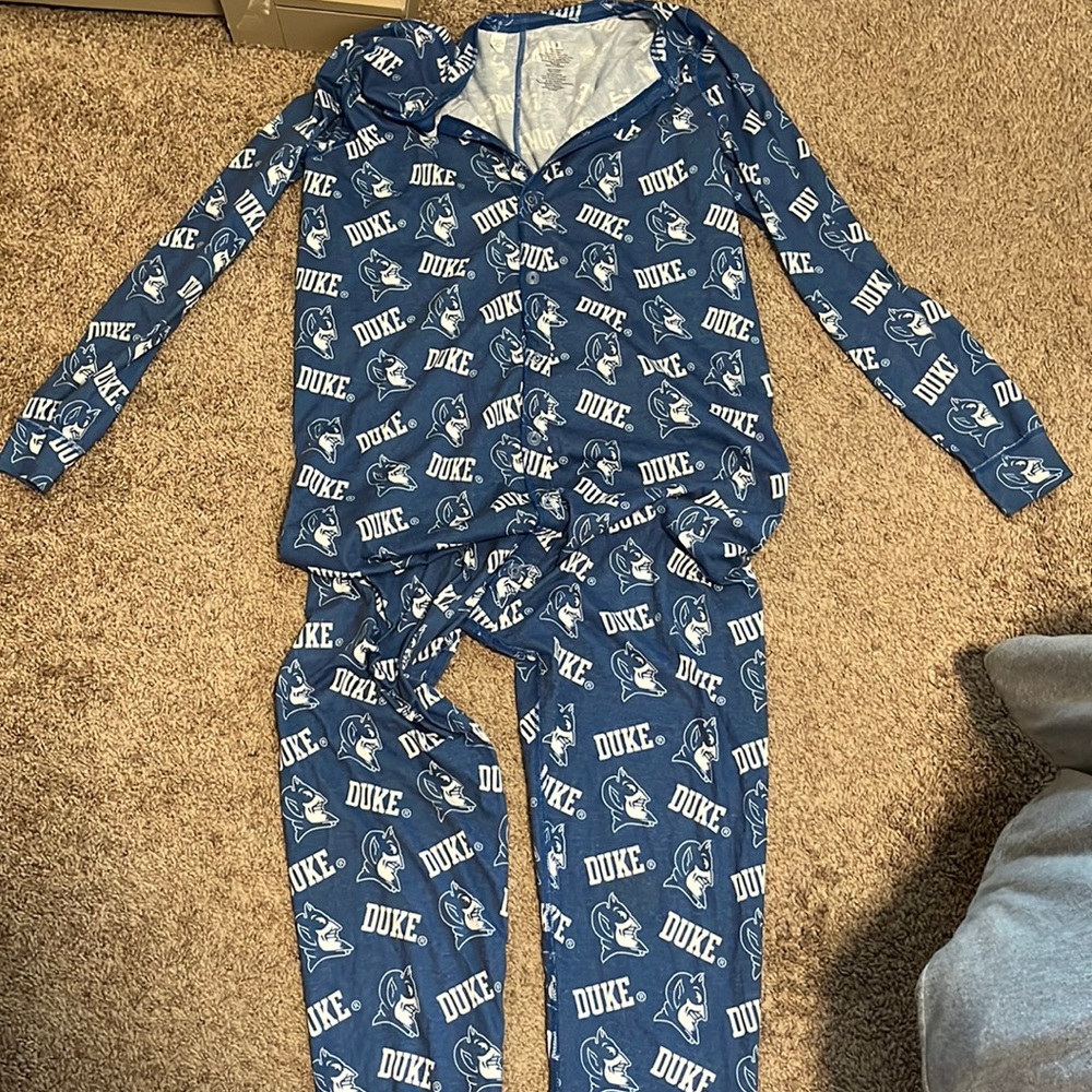 Duke University long sleeve onesie